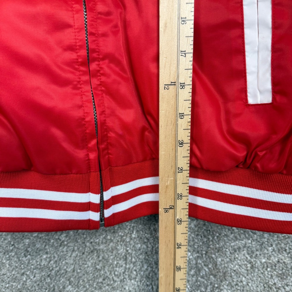 WEAR by Erin Andrews Kansas City Chiefs Women's Small Varsity Bomber Jacket NEW - Picture 5 of 8
